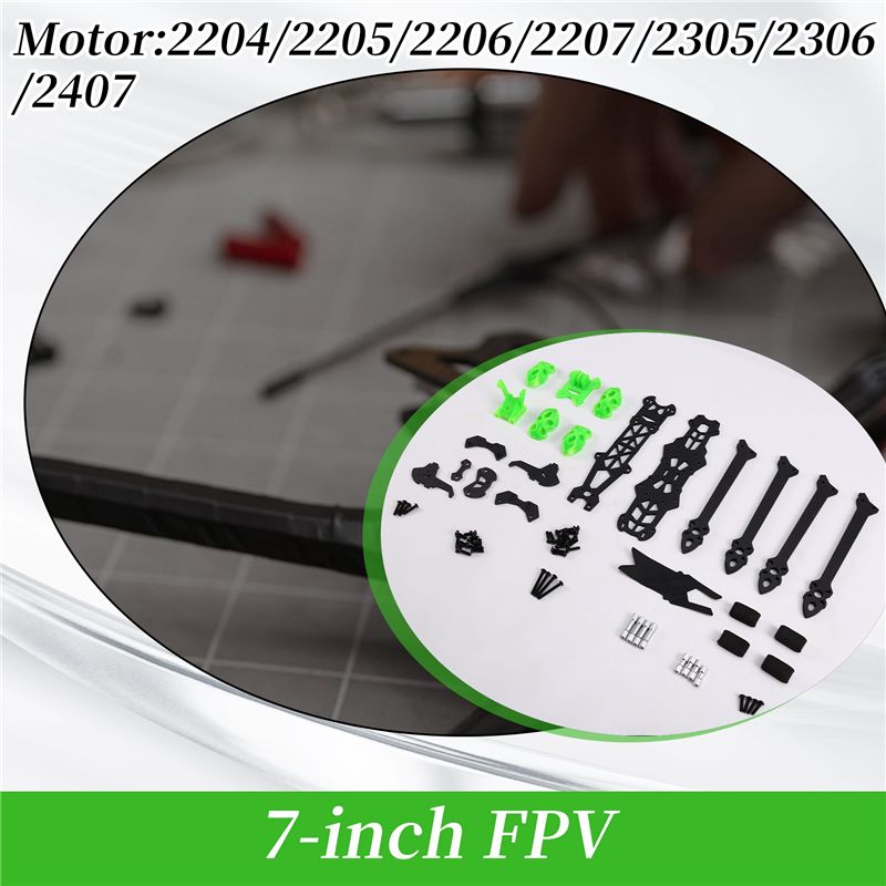 Drone Kit Parts Included - A84F-For MARK4 7인치 프레임 키트 카본