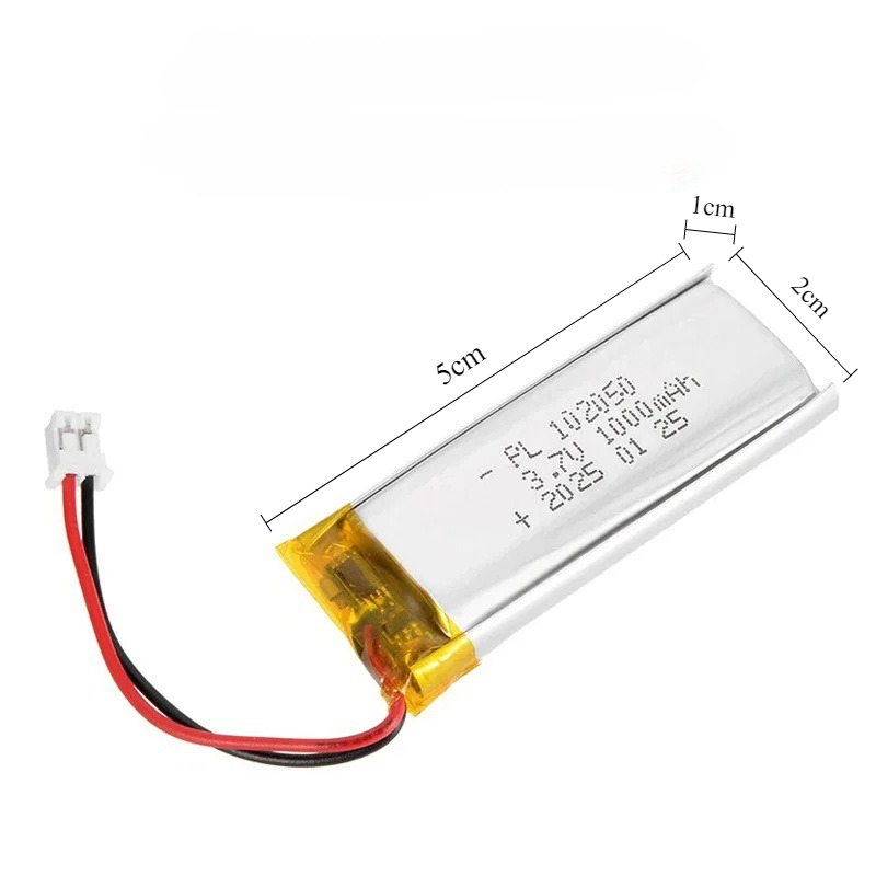 실제 용량 102050 3.7V 1000mAh 리튬 폴 - Eachine Drone E58 리뷰 및 가격
