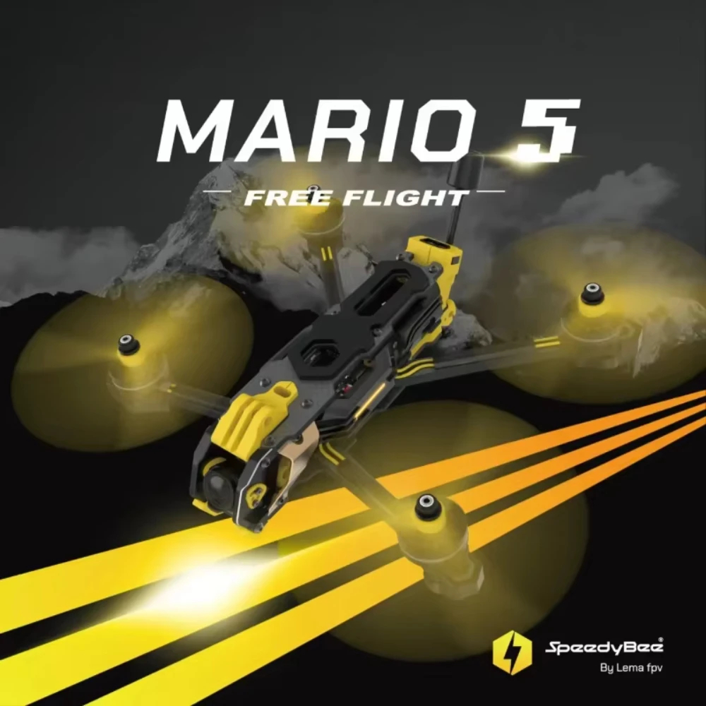 스피디비 마리오 5 O4 프레임 키트, DC/XH 버전 - Drone Kit Racing 리뷰 및 가격